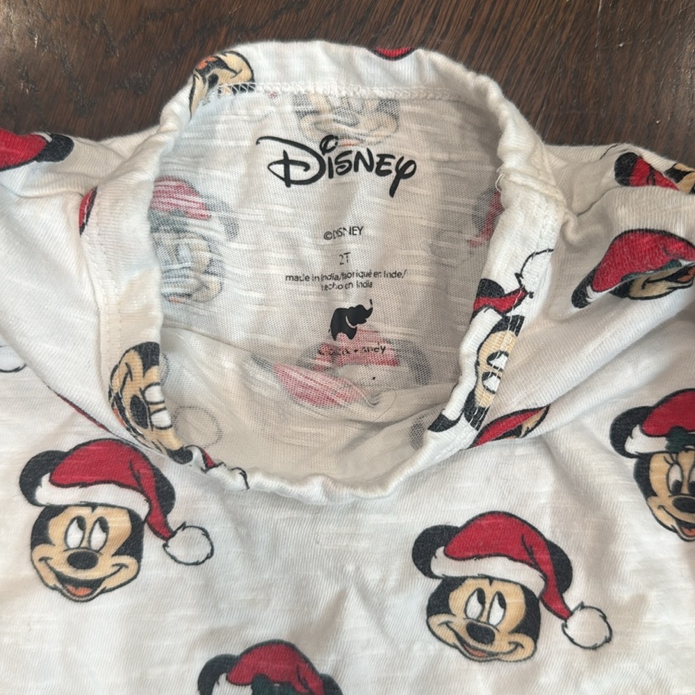 Bundle of 2T Disney themed clothes. Brands include Monica and Andy and Gap. - Picture 2 of 14